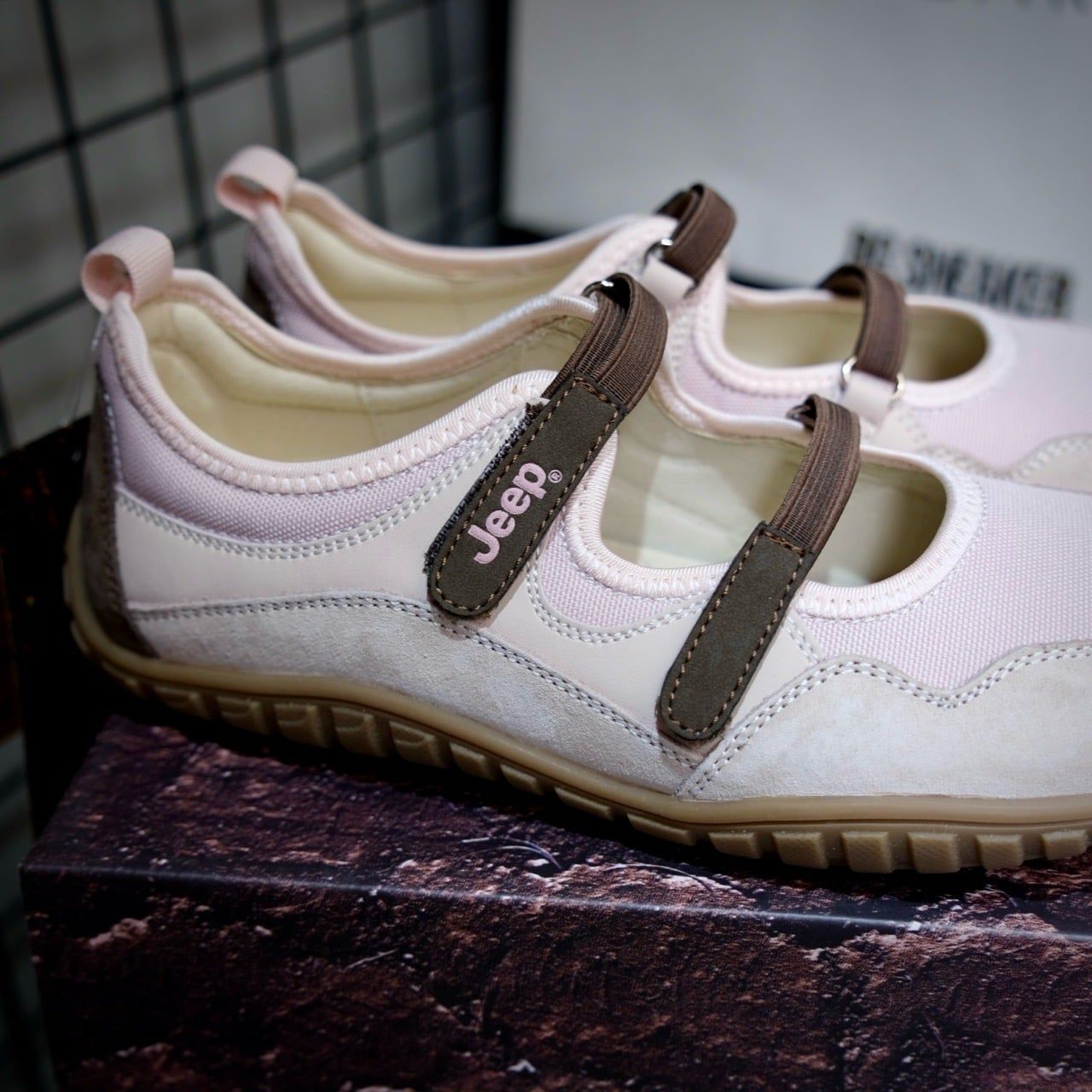  Giày Jeep Outdoor Shoes Women's Low Top  Pink Light Gum  P651W13112 