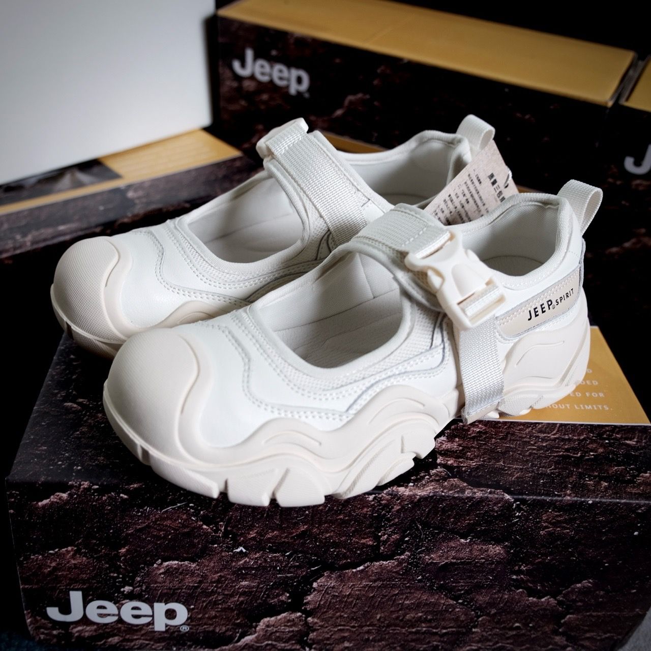  Giày Jeep Spirit Breath V2 Cream  5418315091 