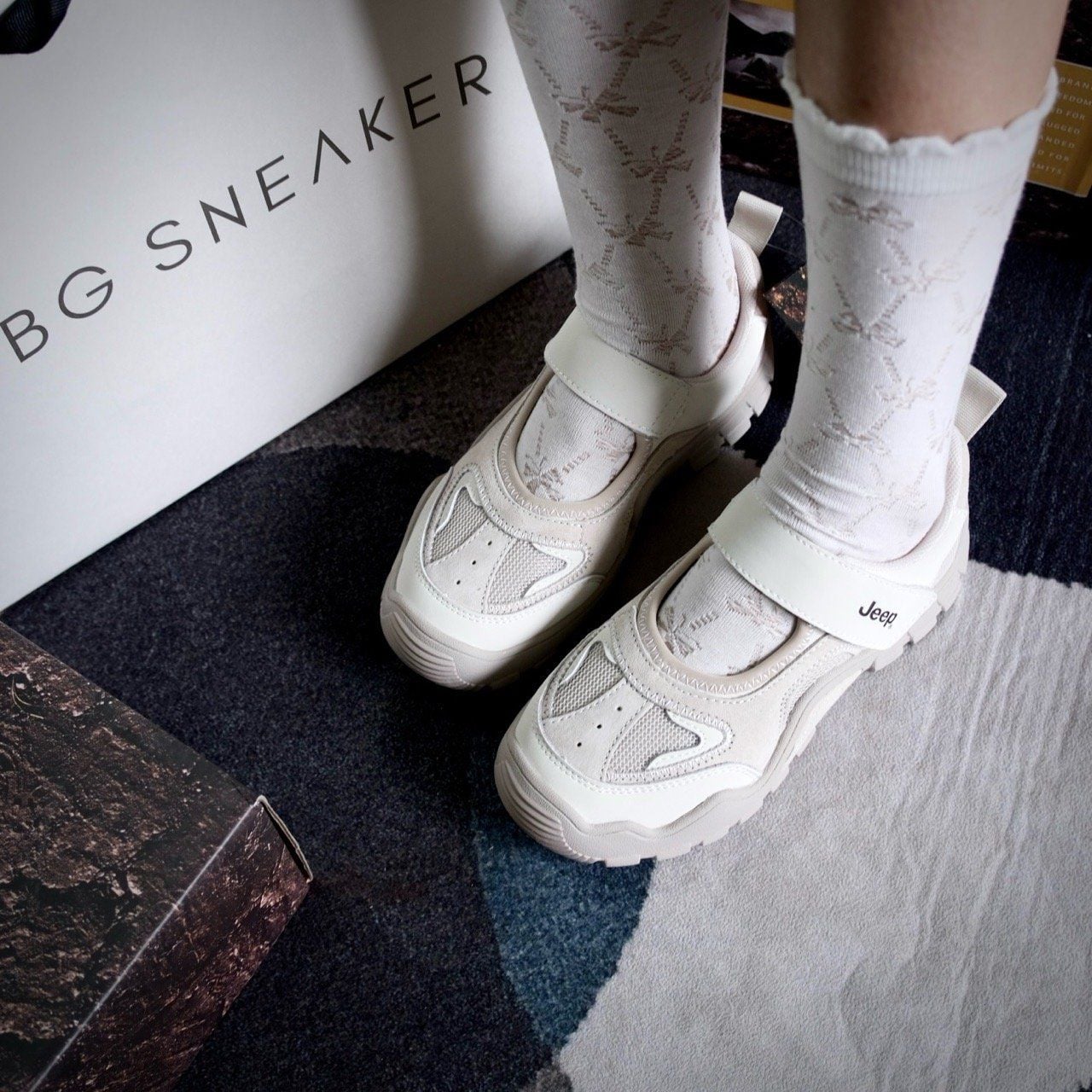  GIÀY JEEP OUTDOOR  BEGIE  PD241WAS872 