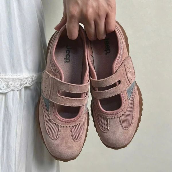  GIÀY JEEP MARY JANE BALLET PINK  P654W13264 