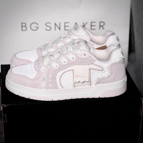  Giày Champion Low-Top Skateboard Shoes Unisex Baby Pink U5AFCTU28K5 