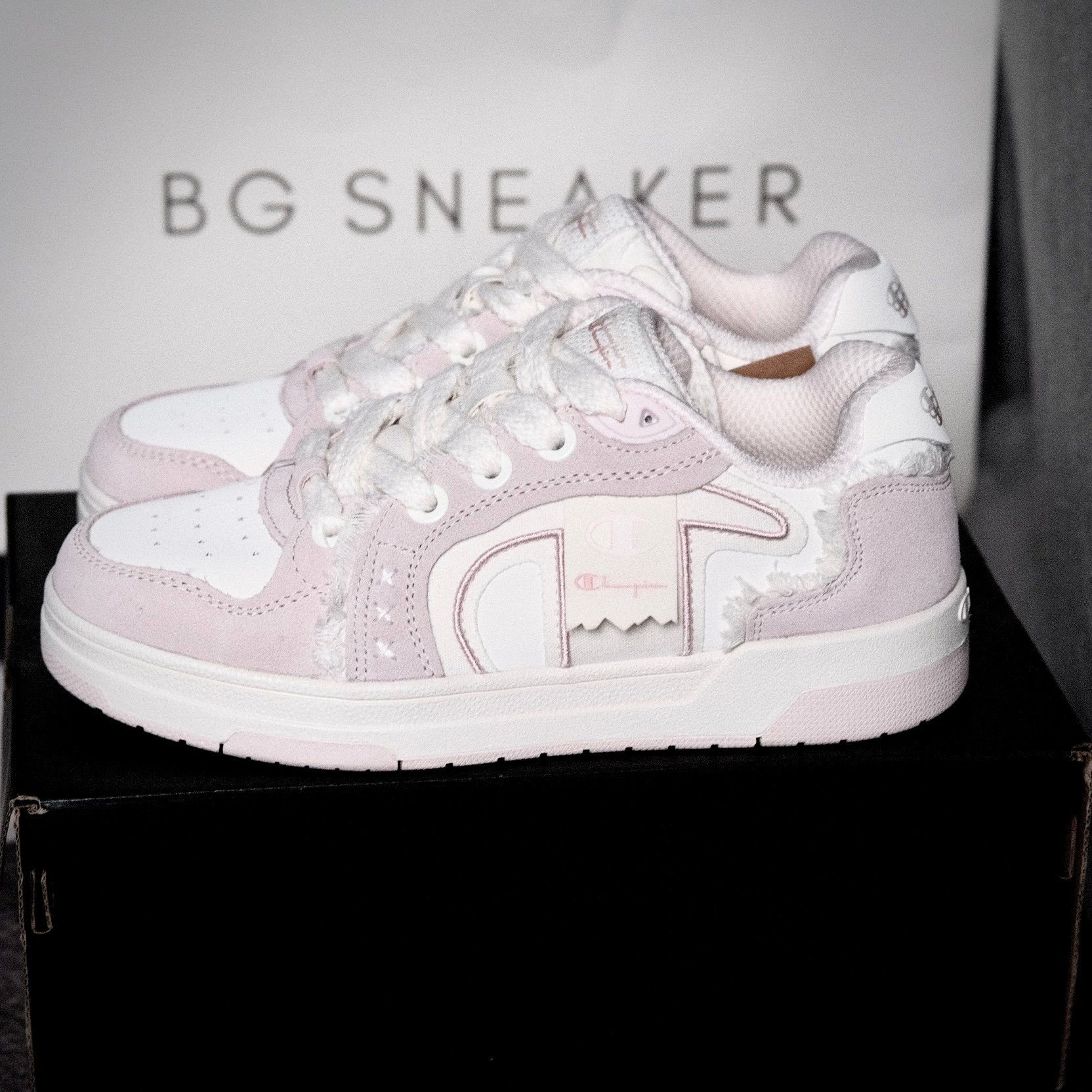  Giày Champion Low-Top Skateboard Shoes Unisex Baby Pink U5AFCTU28K5 