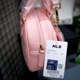  Túi Đeo Chéo MLB Diamond Monogram New York Yankees Crossbody PINK 7ACRMDA5N-50PKL 