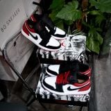  Giày Nike Air Jordan 1 Low Black Toe 2025  IB8971-106 