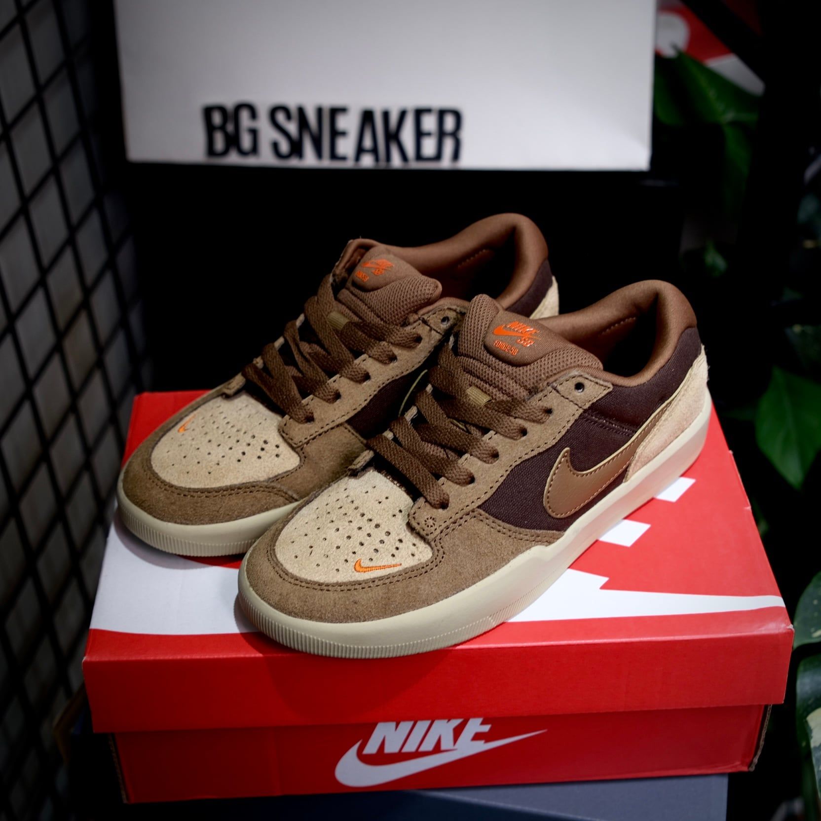  Giày Nike SB Force 58  Brown DV5477 201 