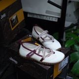  Giày Jeep Outdoor Shoes Women's Low Top Begie Red [P651W13111] 