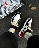  Giày Nike Air Jordan 1 Low Black Toe 2025  IB8971-106 