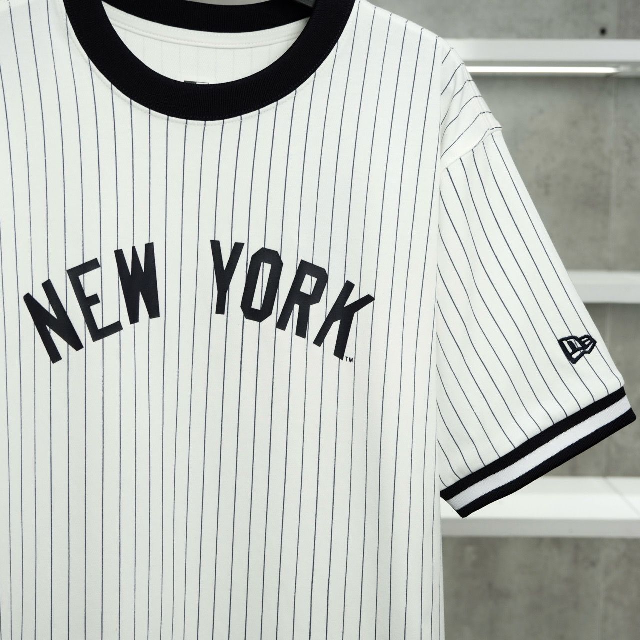  Áo Thun New Era MLB Yankees Black White 12837283 