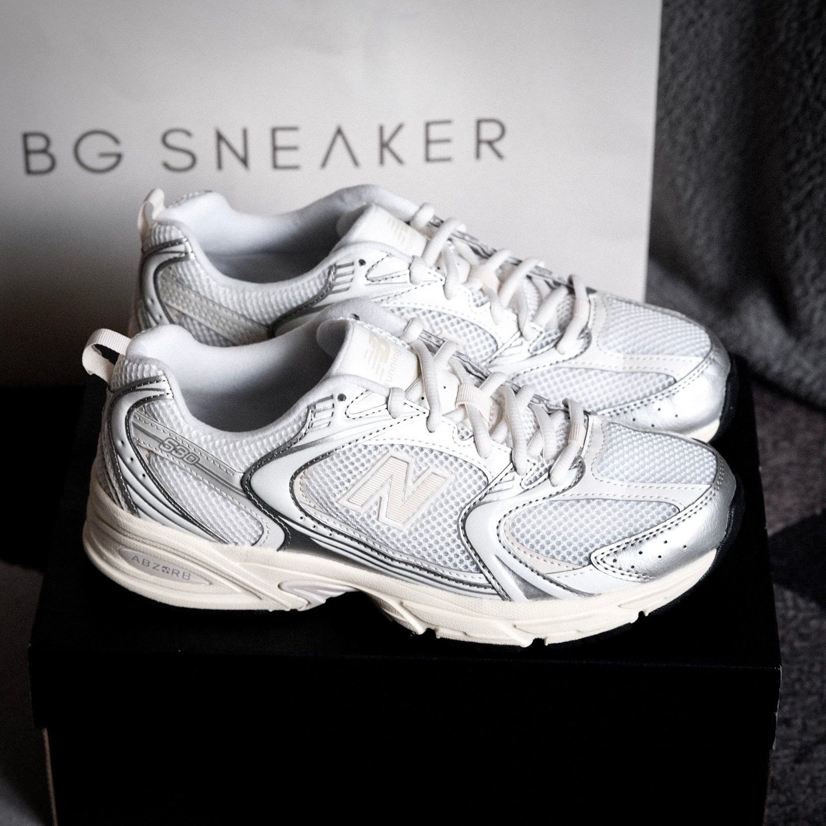  Giày New Balance 530 Sliver Cream Black U530ESB 
