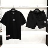  Áo Thun New Era New York Yankees Black Logo Jeans Mono Blue 17784546 