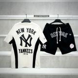  Áo thun New Era NY White Black  19228688 