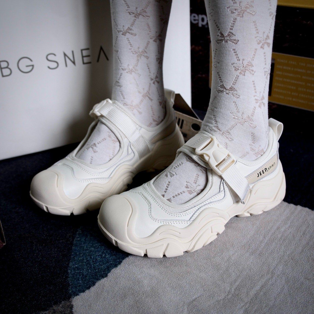  Giày Jeep Spirit Breath V2 Cream  5418315091 