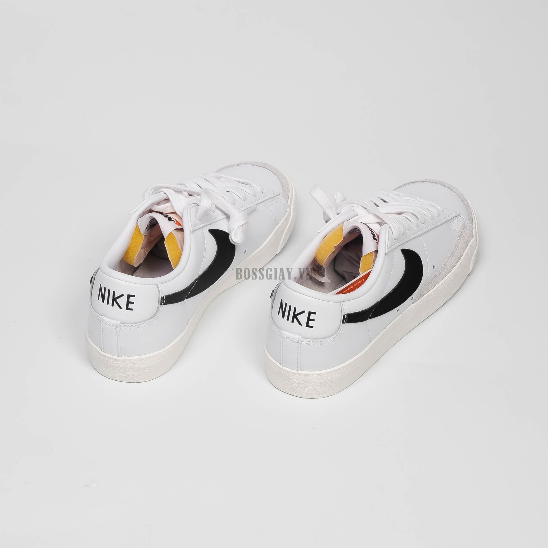  Giày  Nike Blazer Low ’77 Vintage White Black DA6364-101 