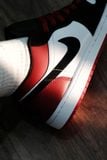  Giày Nike Air Jordan 1 Low Black Toe 2025  IB8971-106 