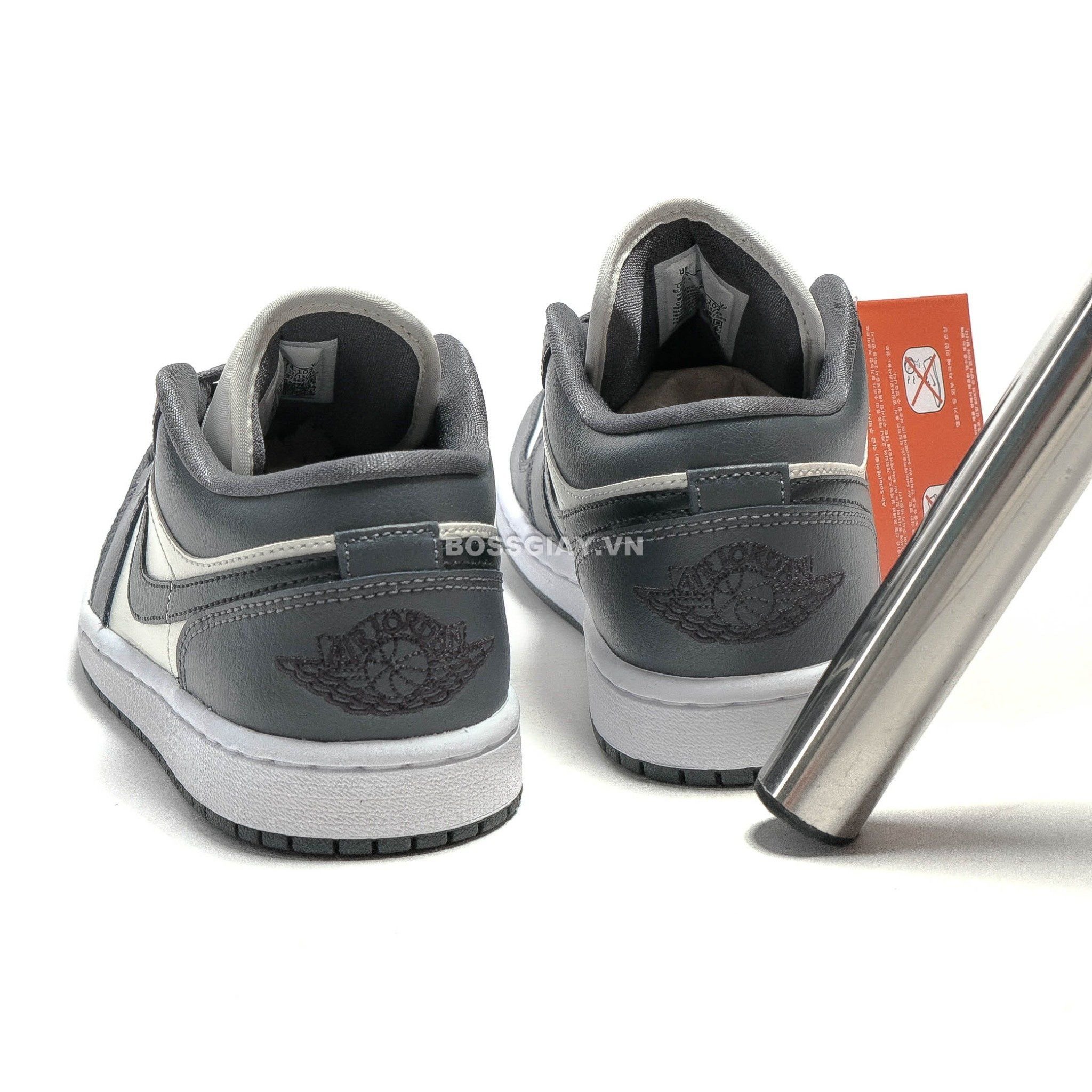  Giày Nike Air Jordan 1 Low Dark Grey DC0774-102 