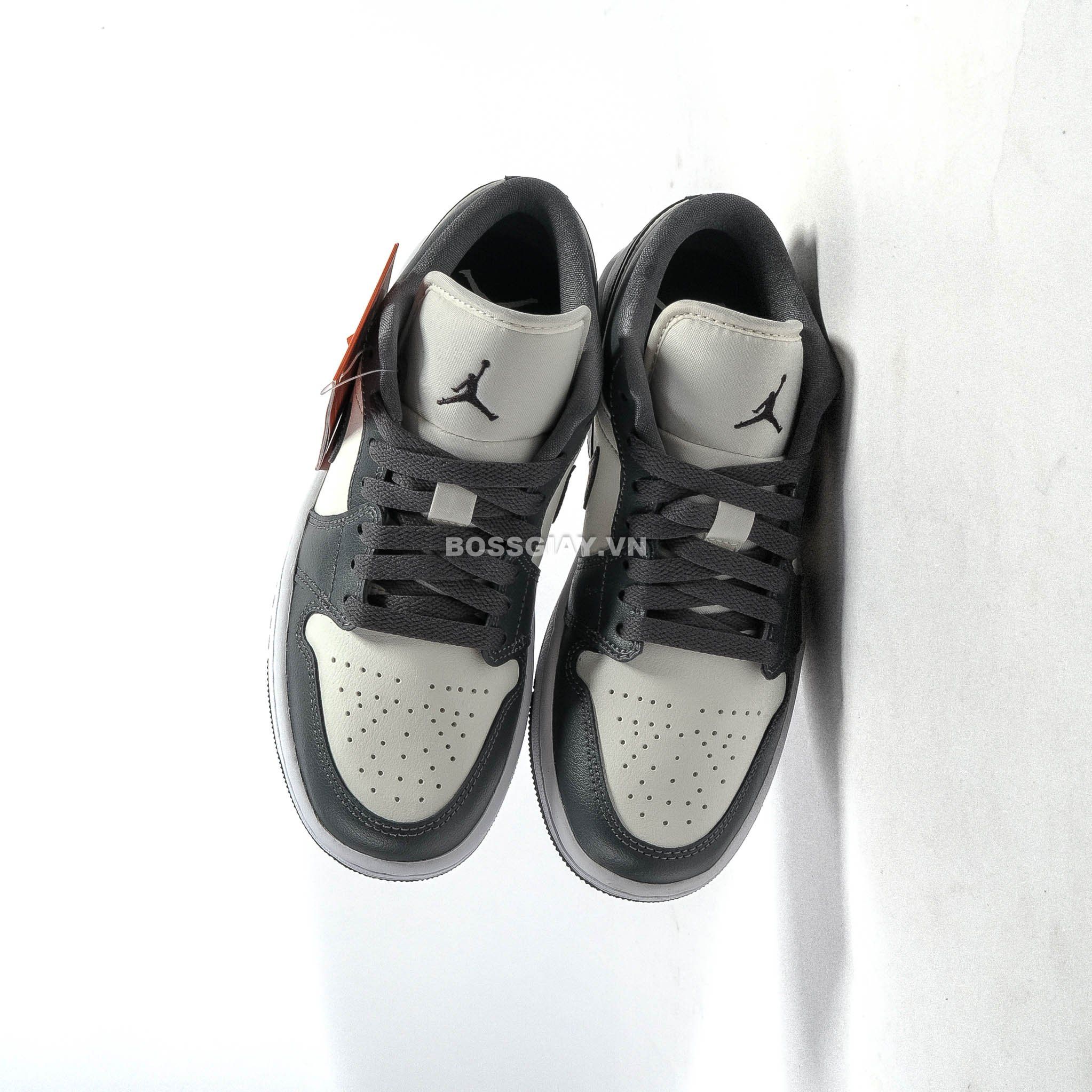  Giày Nike Air Jordan 1 Low Dark Grey DC0774-102 