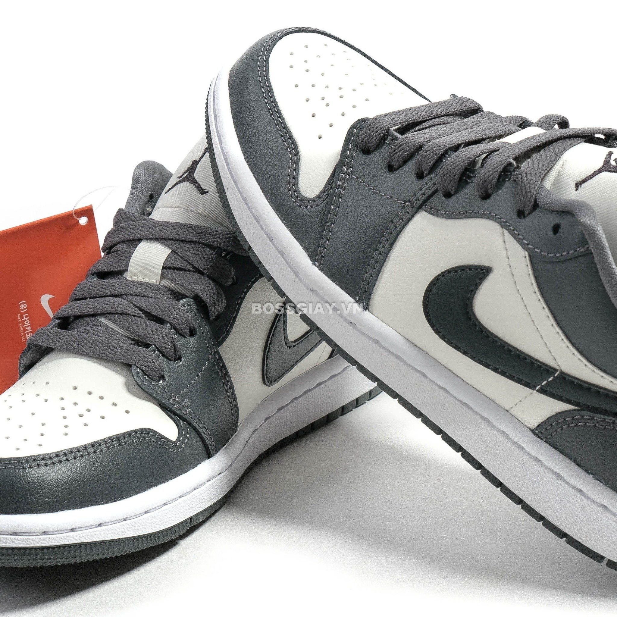  Giày Nike Air Jordan 1 Low Dark Grey DC0774-102 