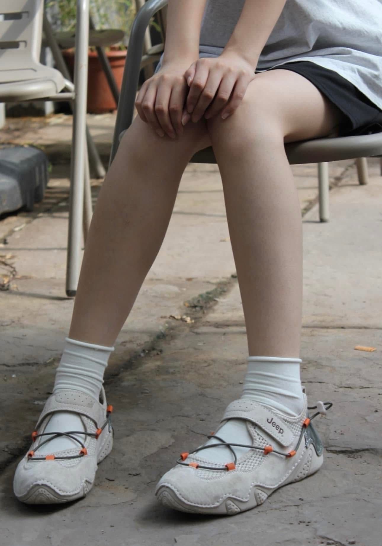  Giày Jeep Lifestyle Shoes Women ’s Low-top Begie Green  [ PX241WAS932 ] 