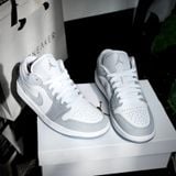  Giày Nike Jordan 1 Low White Wolf Grey DC0774-105 