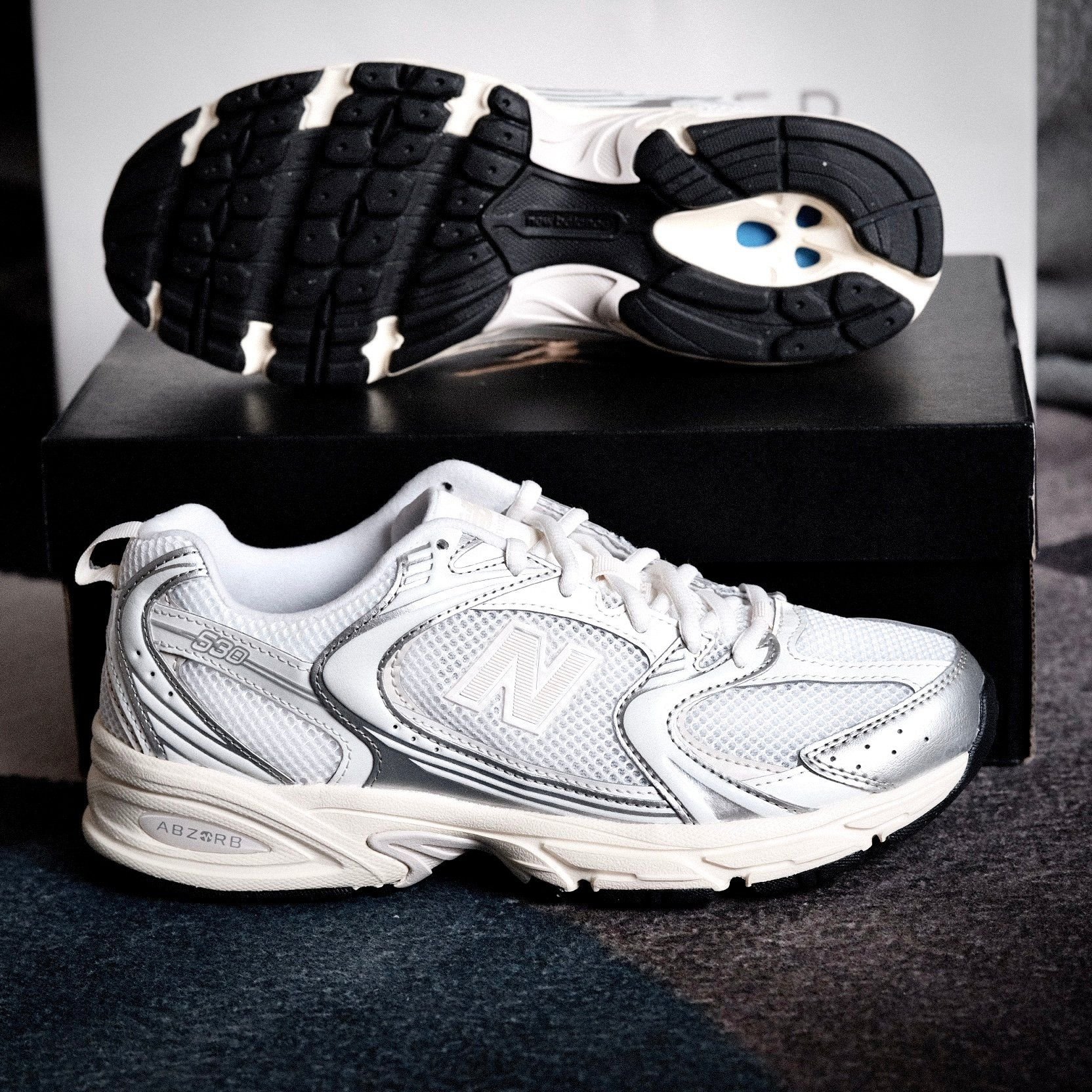  Giày New Balance 530 Sliver Cream Black U530ESB 