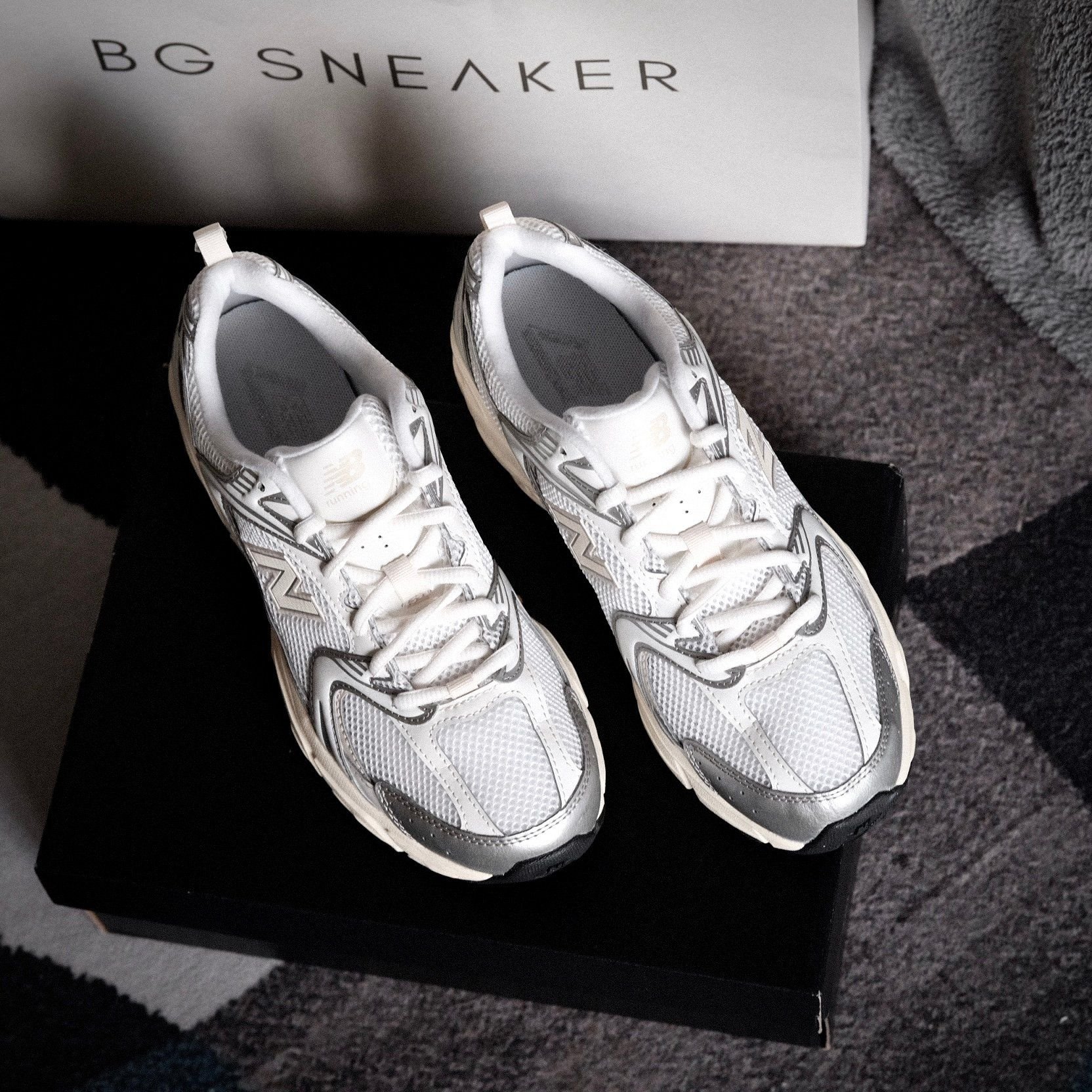  Giày New Balance 530 Sliver Cream Black U530ESB 