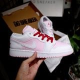  Giày Nike Air Jordan 1 Low Pink Foam White 553560-608 