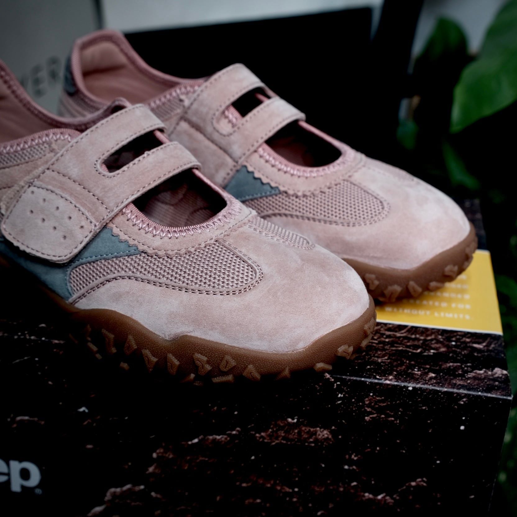  GIÀY JEEP MARY JANE BALLET PINK  P654W13264 