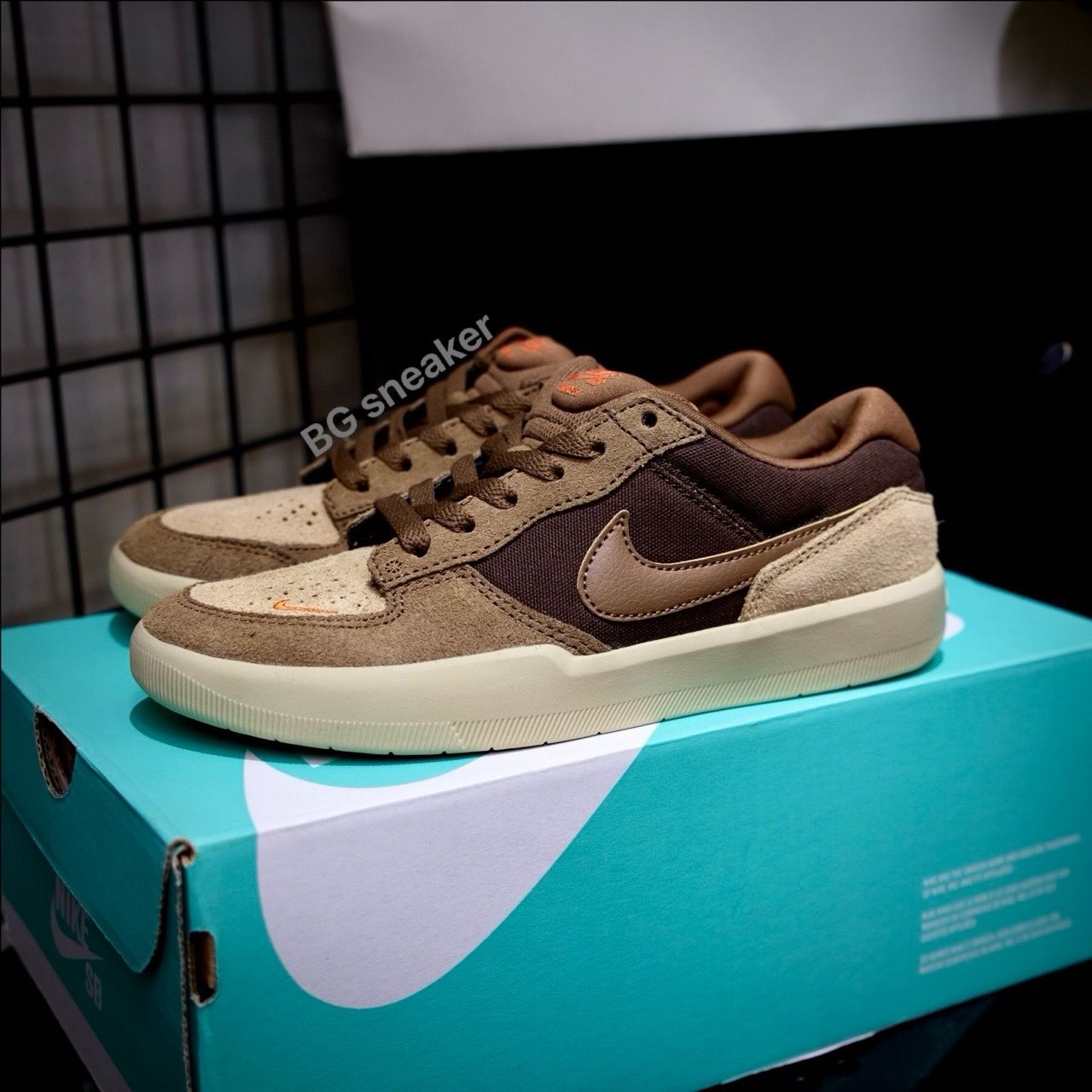  Giày Nike SB Force 58  Brown DV5477 201 