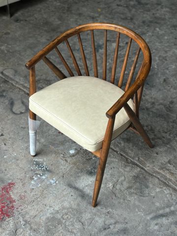  GENNY - Ghế Gỗ Cao Su 