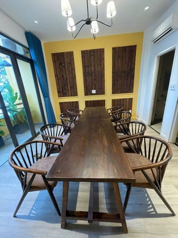  GENNY - Ghế Gỗ Cao Su 