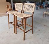  BST ghế gỗ đan dây 