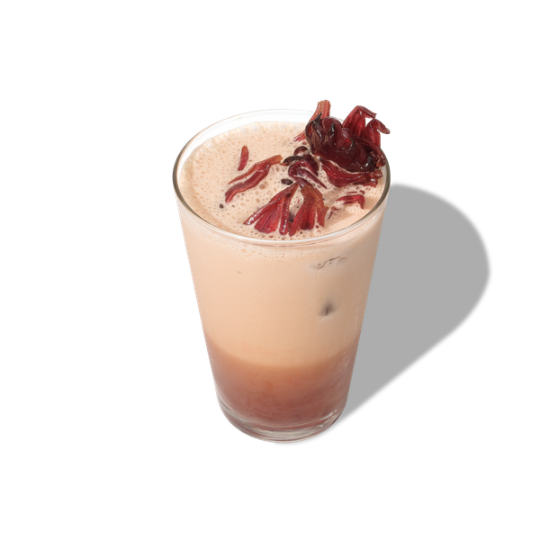  Cold brew hibiscus bưởi hồng 