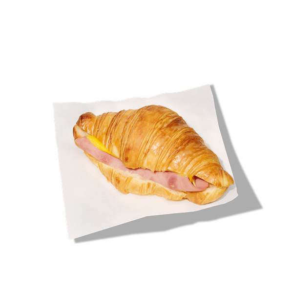  Bánh sừng bò giăm bông & phô mai 