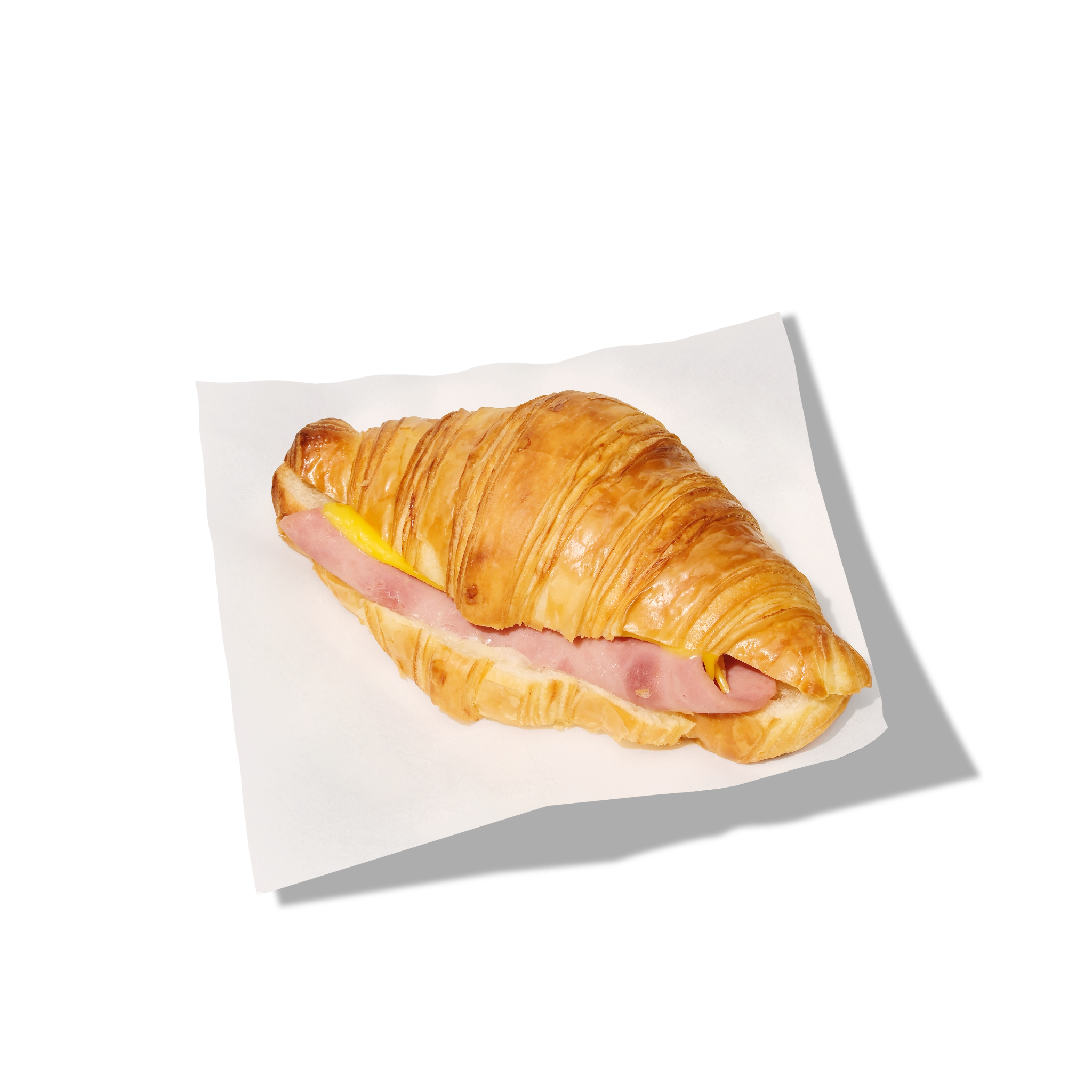  Bánh sừng bò giăm bông & phô mai 