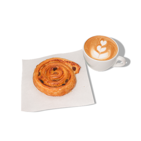  Latte & Bánh nướng 