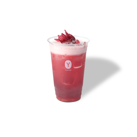  Trà hibiscus bưởi hồng 