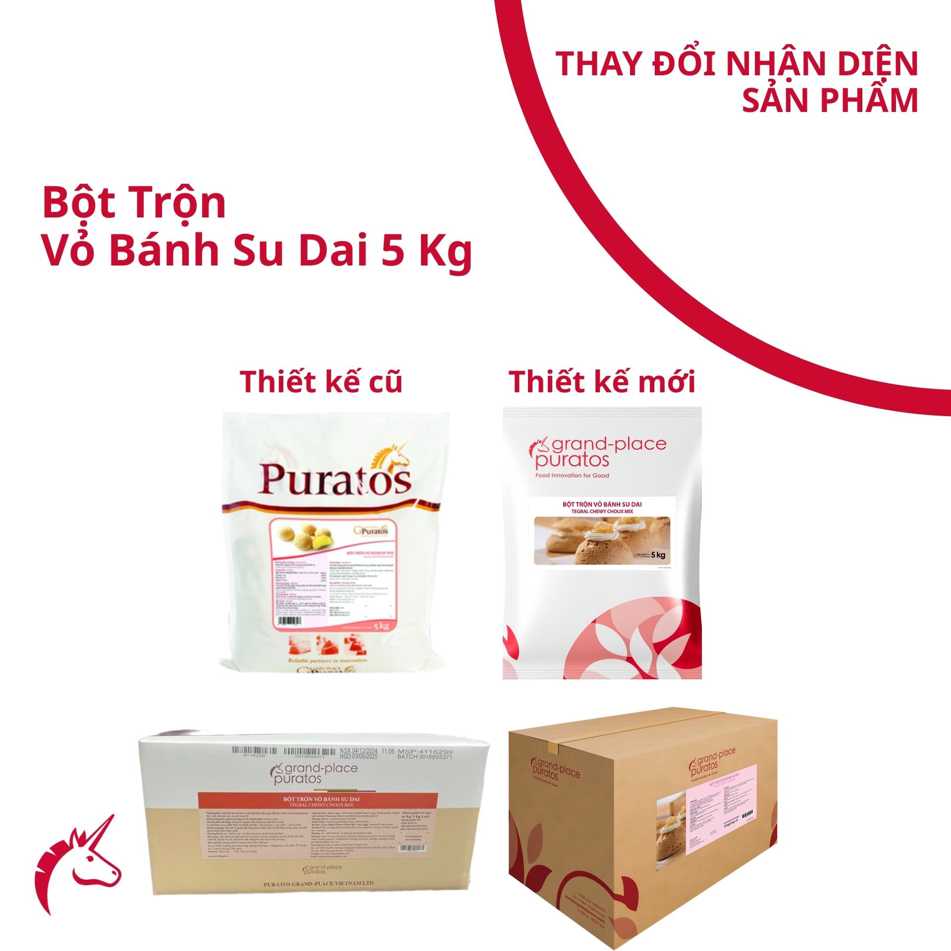 Bột Trộn Sẵn Bánh Su Dai 5kg - 4116300
