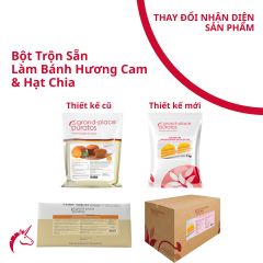 Bột trộn sẵn bánh Moist cam&hạt chia  1kg - 4116114