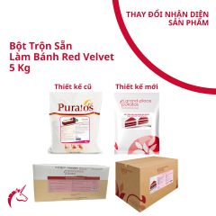 Bột trộn sẵn bánh Moist Red Velvet  5kg - 4116108