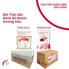 Bột trộn sẵn bánh mì Mochi hương dâu 1kg - 4022335