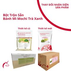 Bột trộn sẵn bánh mì Mochi trà xanh 1kg - 4022002