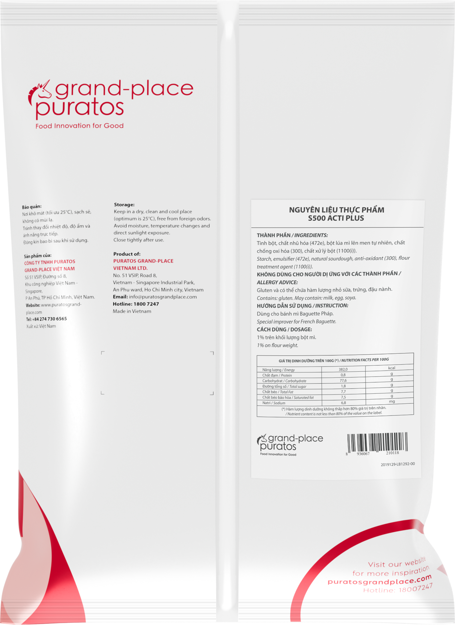 Giải Pháp Enzyme S500 Acti Plus 1kg - 4116077