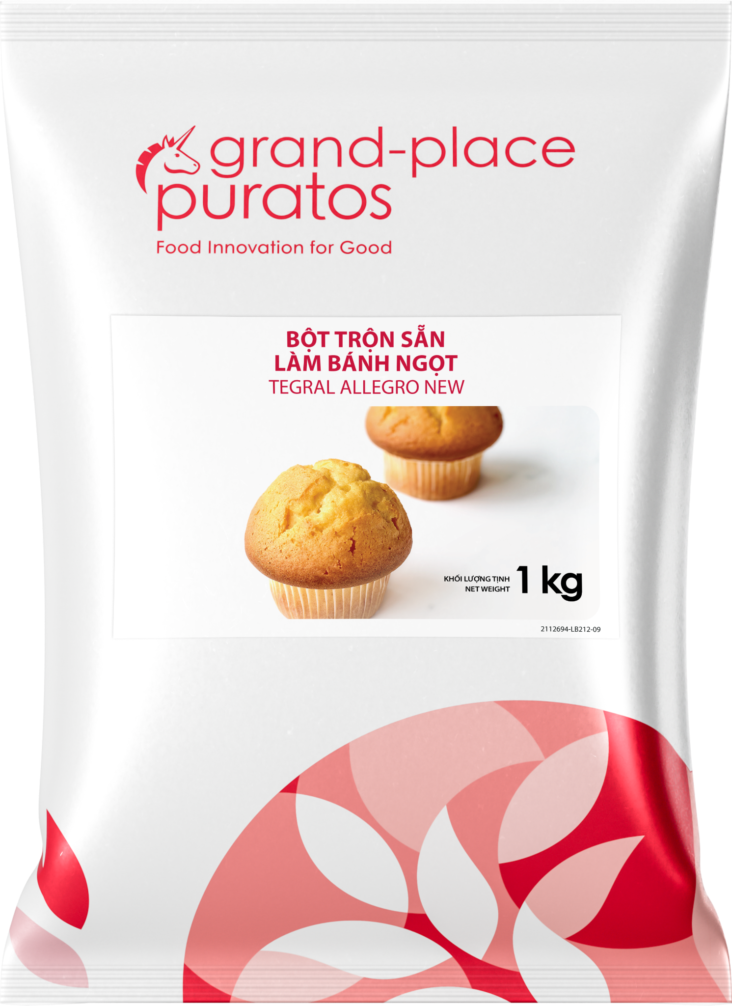 Bột trộn sẵn làm bánh Allegro New  1kg - 4116106