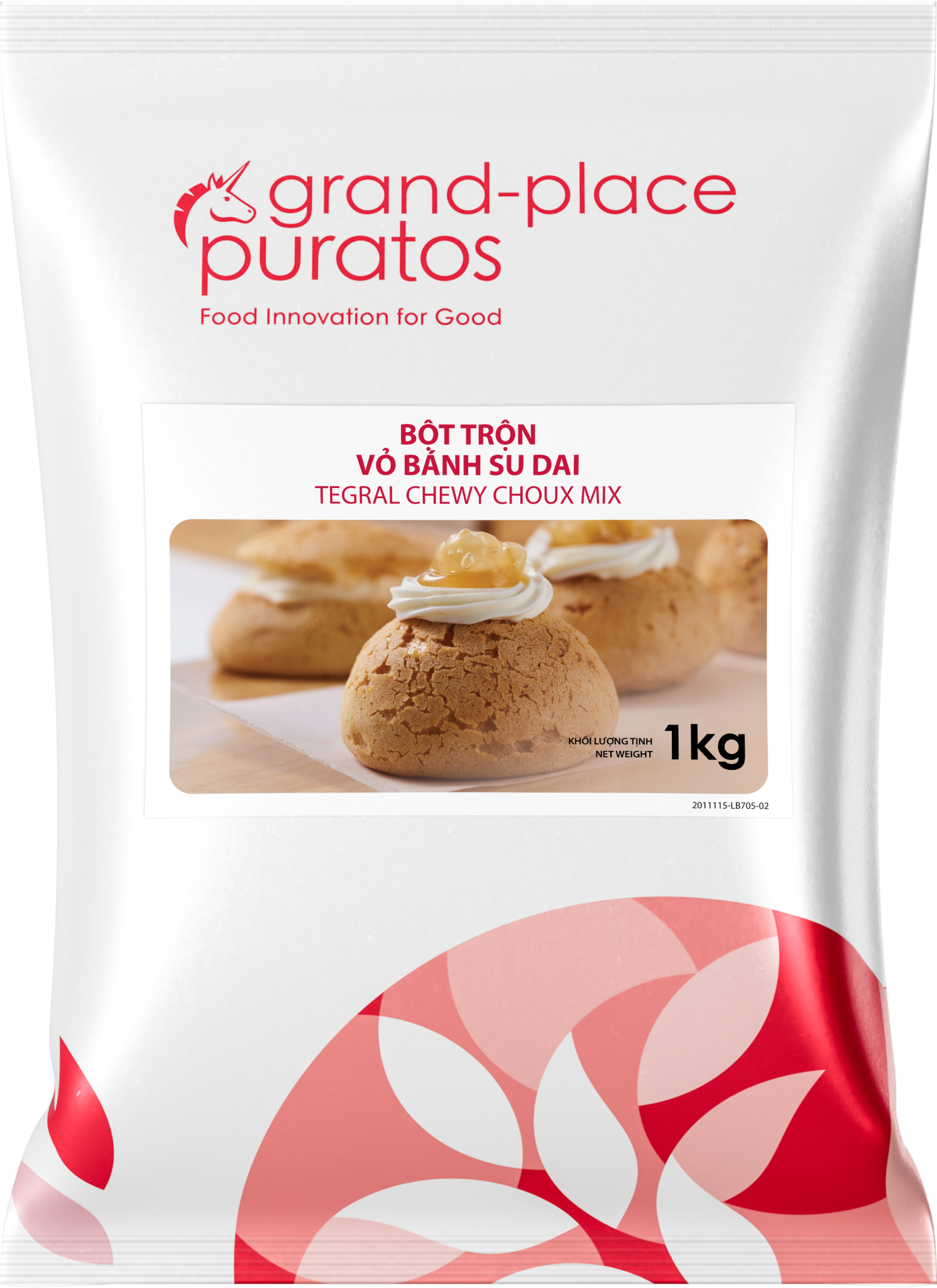 Bột Trộn Sẵn Bánh Su Dai 1kg - 4116299