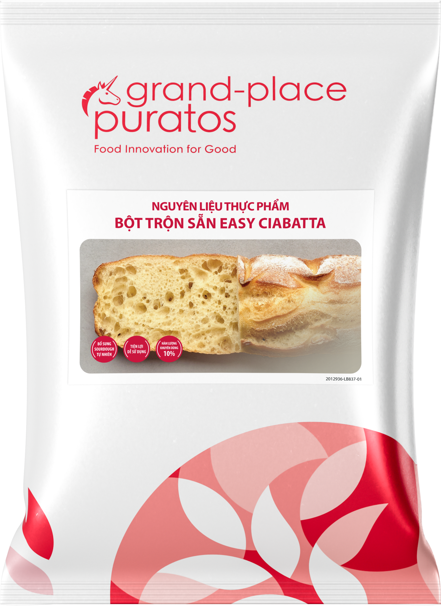 Bột trộn bánh Ciabatta  1kg - 4021390