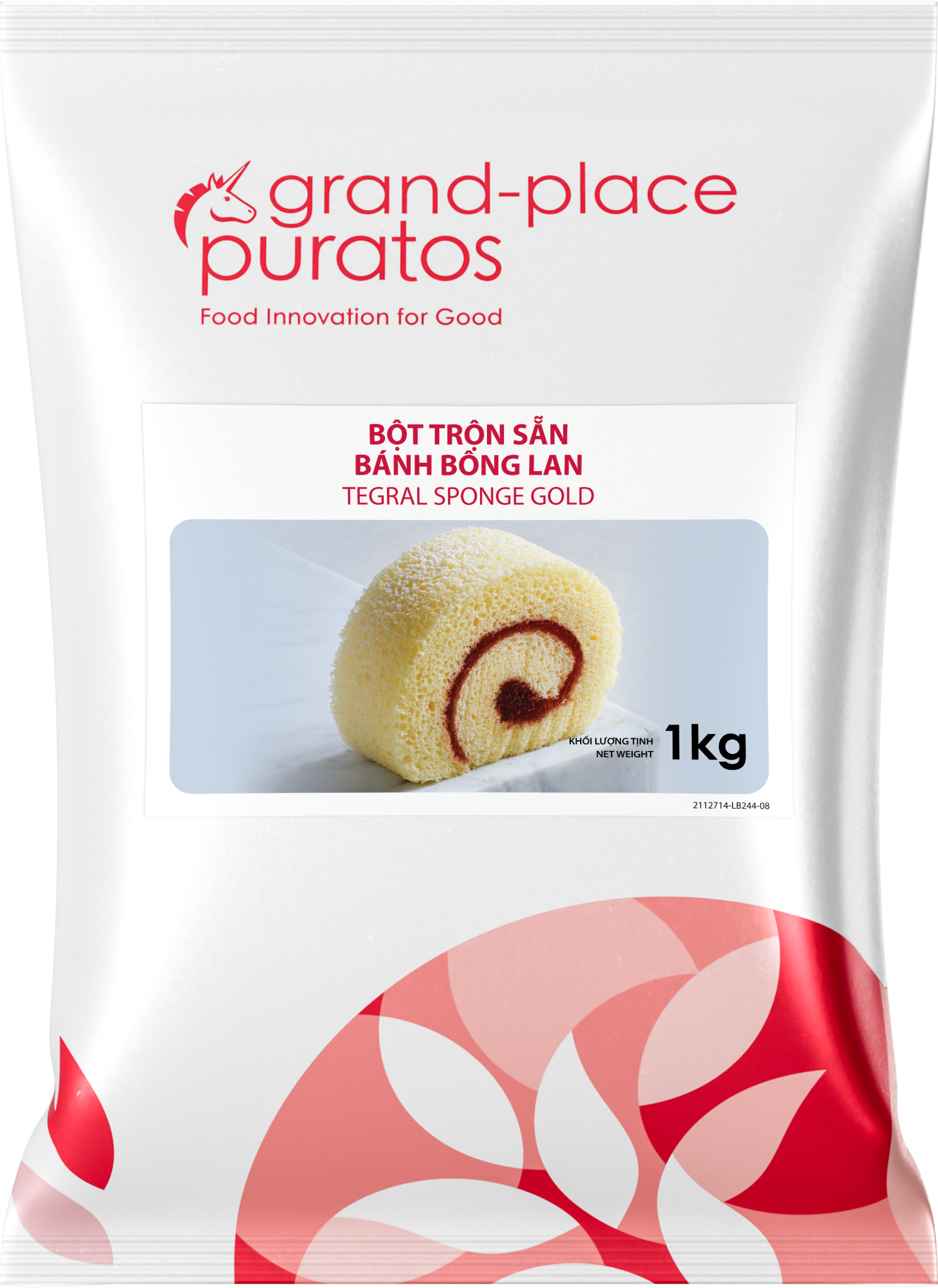 Bột Trộn Sẵn Bông Lan Sponge Gold  1kg - 4116116