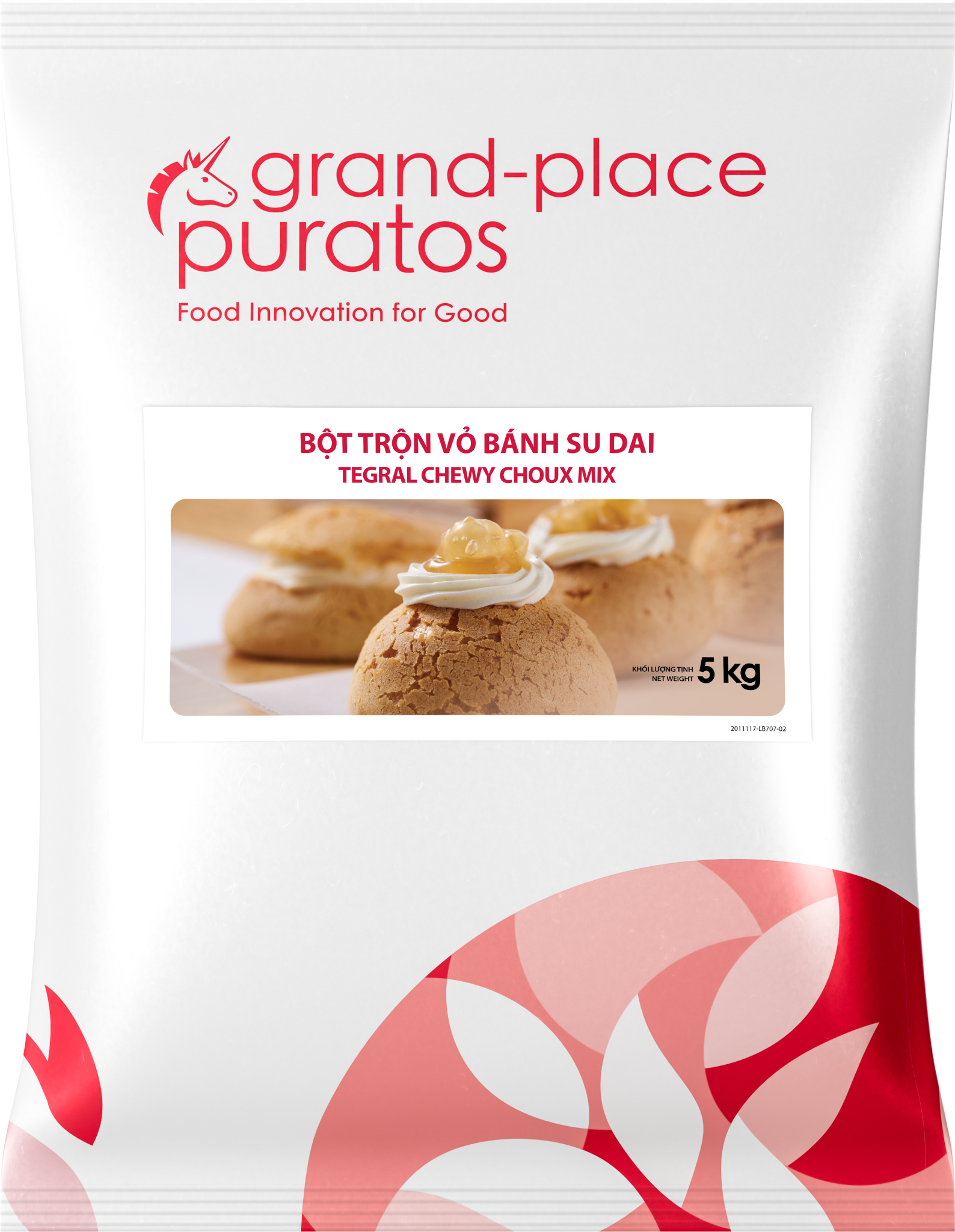 Bột Trộn Sẵn Bánh Su Dai 5kg - 4116300