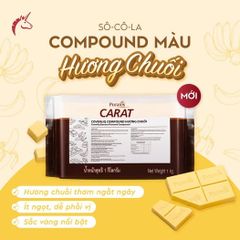 Sô-cô-la Coverliq Compound Hương Chuối Car 10x1kg - 4029240