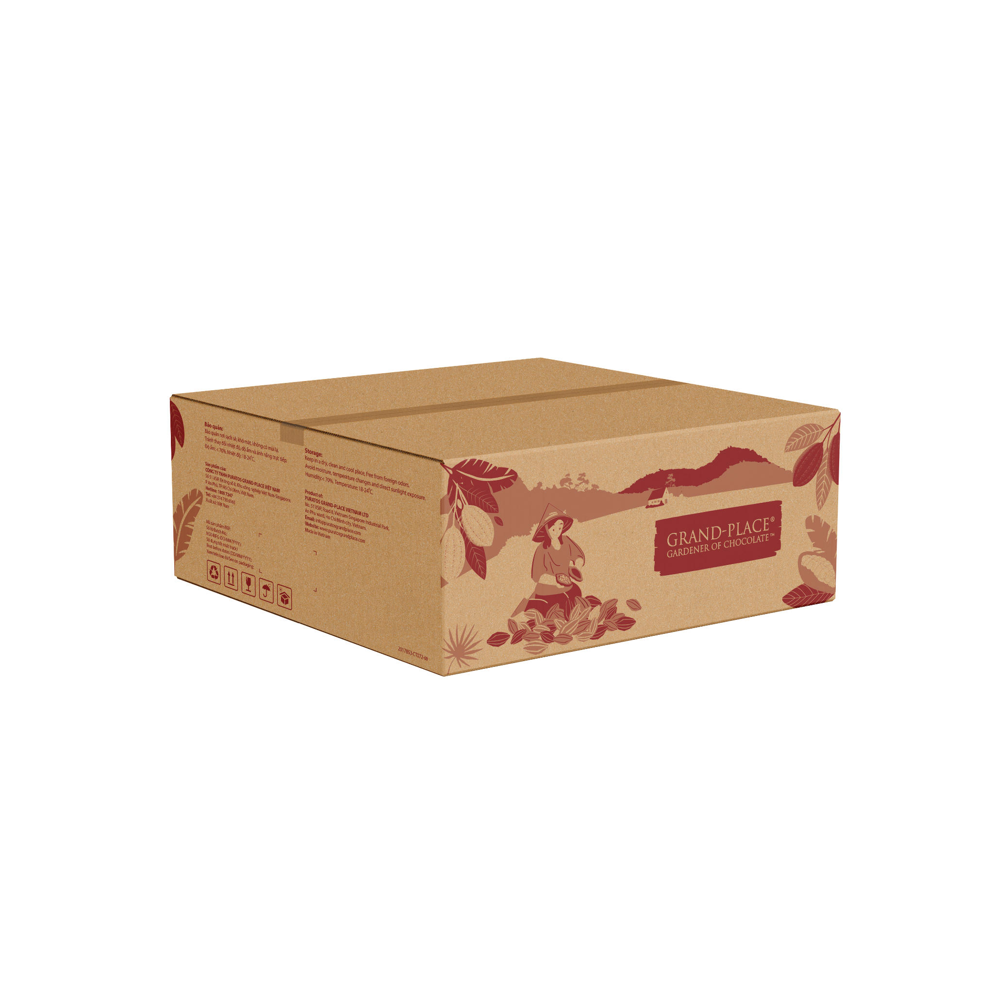Sô-cô-la Grand-Place Thẻ Đen GPD-040 1kg 4116263