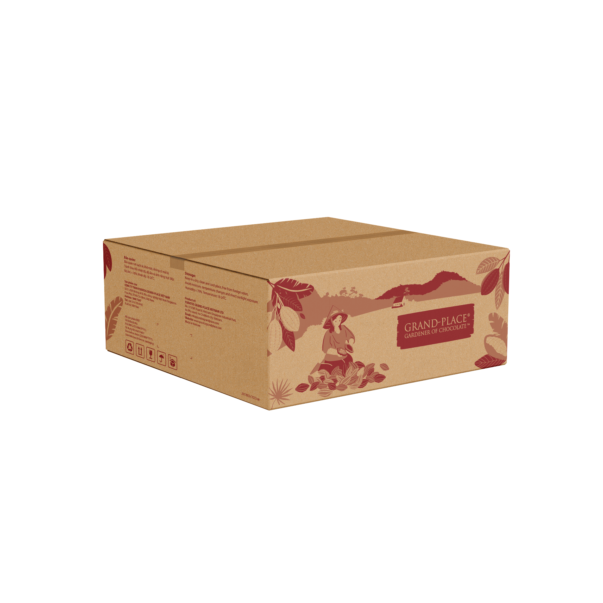 Sô-cô-la Grand-Place Thẻ Đen GPD-003 1kg 4116125